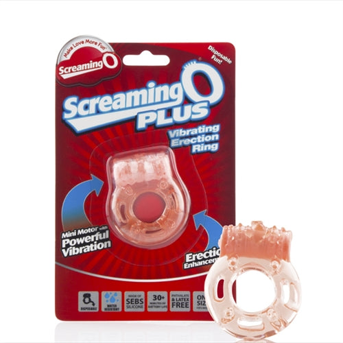 Screaming O Plus Disposable Vibrating Erection Ring > Cock Ring > Vibrating