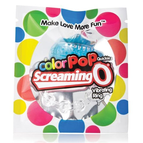 Screaming O Blue Vibrating Ring for Couples Intimacy Fun Cock Rings Vibrating
