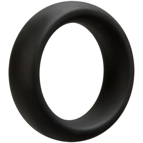 Optimale Thick 45mm Silicone Cock Ring Black for Men Pleasure Black COCK RINGS