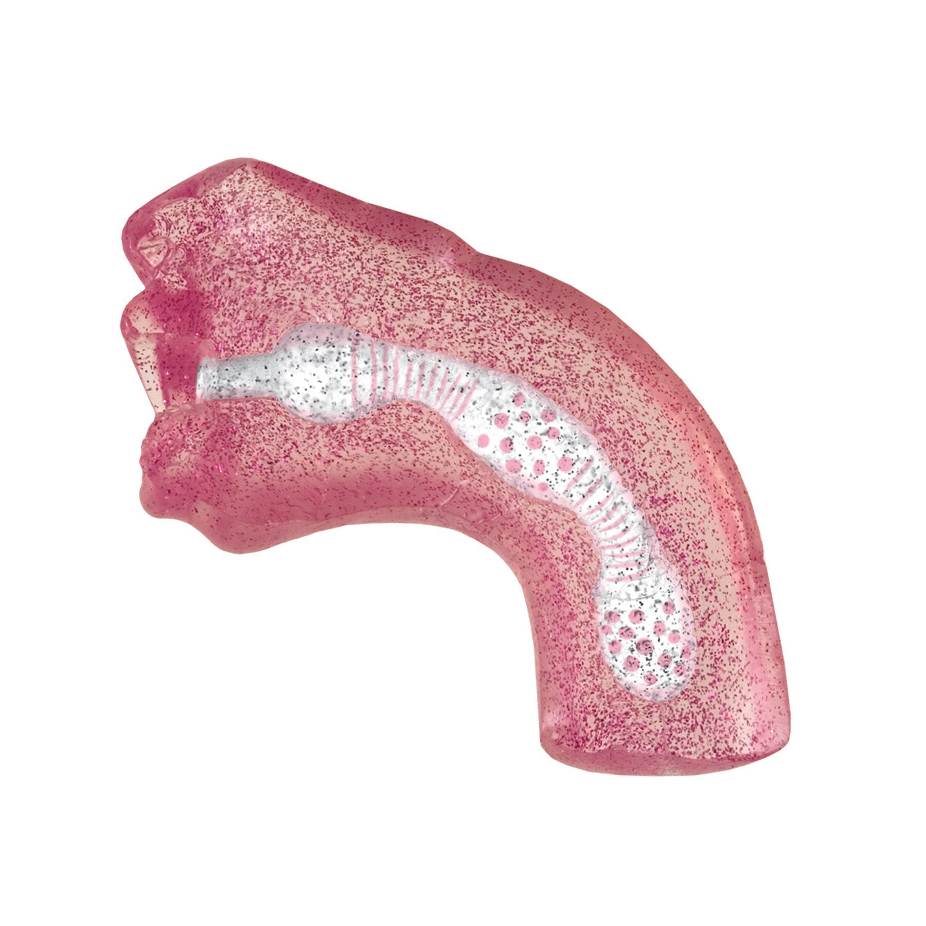 Deep Throat Stroker – Soft Stretchy Life-Like Masturbator Pink Strokers - Manual