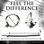 Master Series Tug Plug Aluminum Cock and Ball Ring – Aluminum Cock and Ball Ring > Anal Range > Butt Plugs