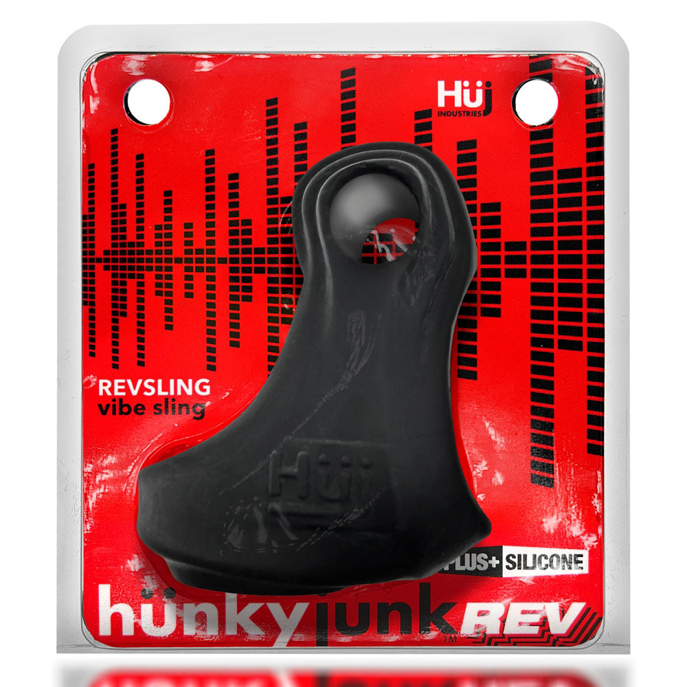 Oxballs Revsling Tar Ice Vibrating Rubber Cock and Ball Sling with Powerful Vibe Unit > Cock Ring > Vibrating
