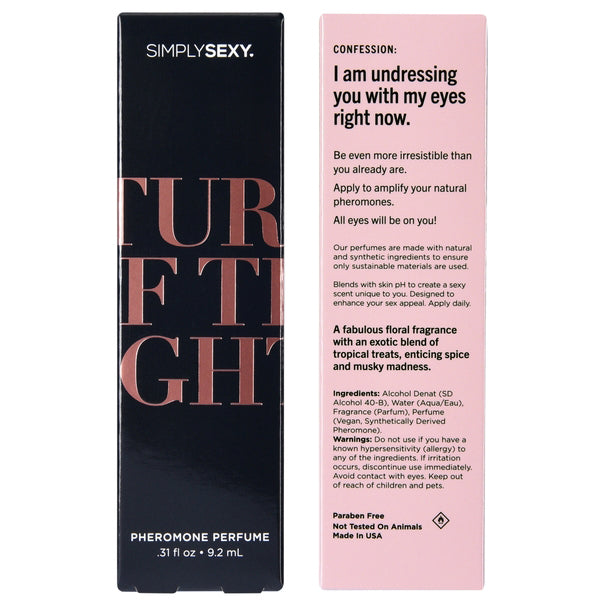 Simply Sexy Turn Off the Lights Pheromone Perfume 0.31 oz Default Title Perfume Spray