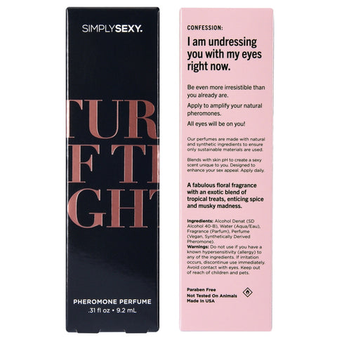 Simply Sexy Turn Off the Lights Pheromone Perfume 0.31 oz Default Title Perfume Spray