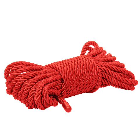 Scandal Red BDSM Rope 32.75ft Shibari Bondage Rope Toy Red Rope