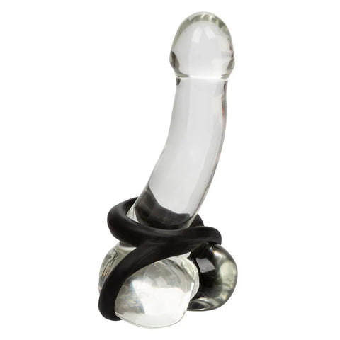 Ultra-Soft Crazy 8 – Stretchy Dual Enhancer Ring > Cock Ring > Single