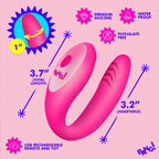 BG Gyrating G-Spot Vibrator – Remote-Controlled Silicone Vibrator > Vibrators > G-Spot