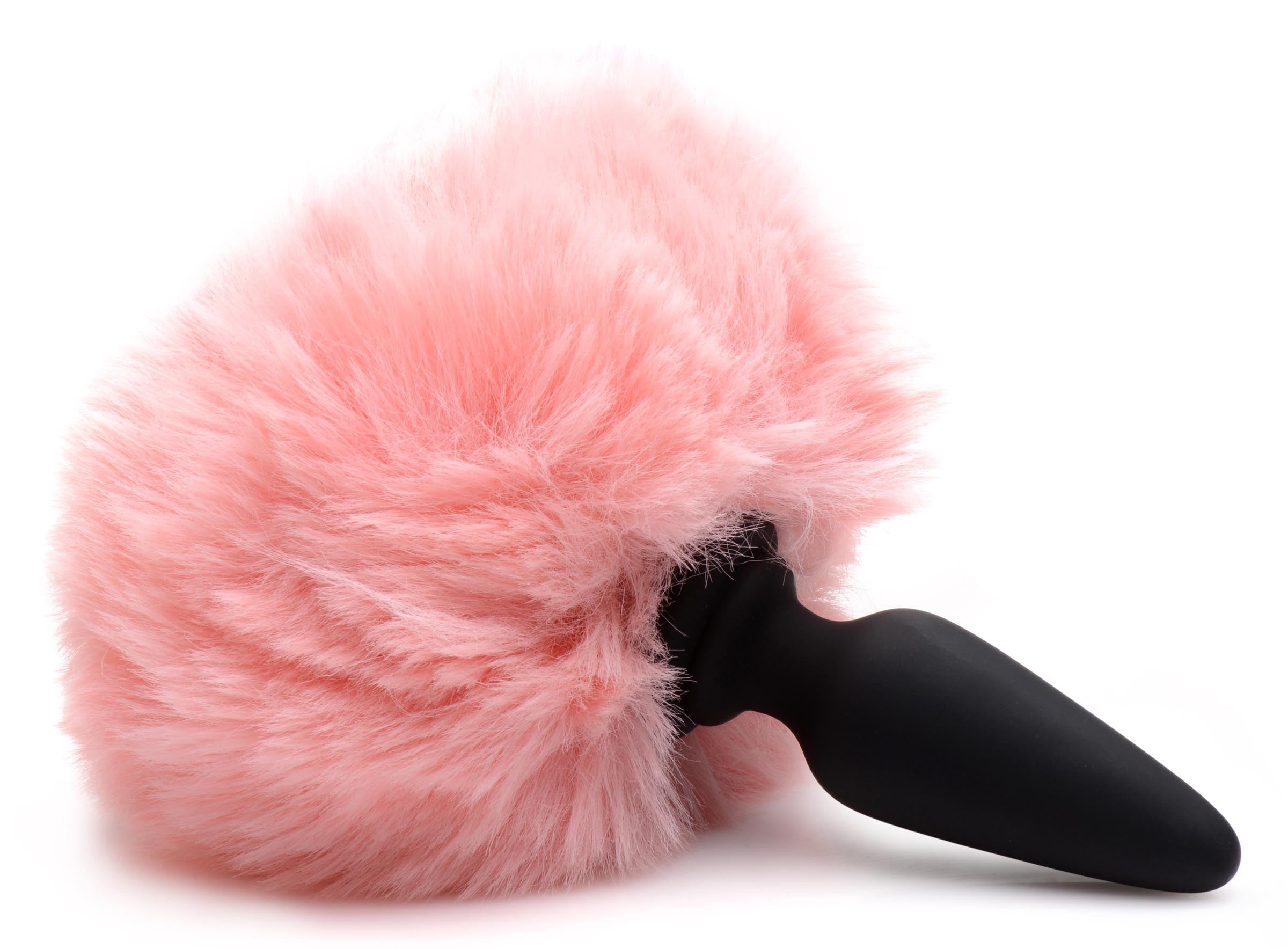 Snap-On Silicone Anal Plug with Three Interchangeable Animal Tails Tails