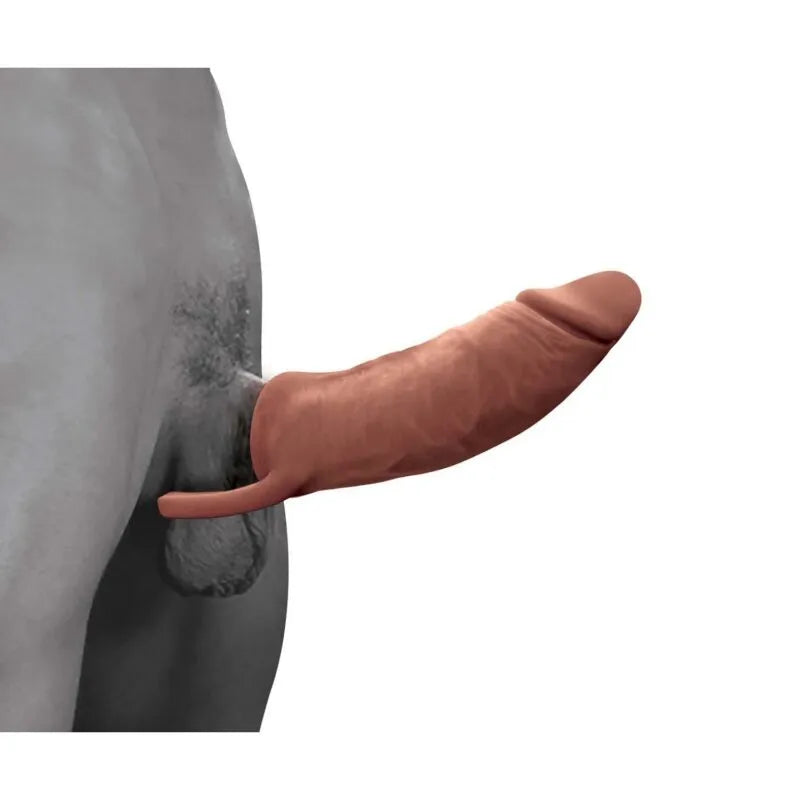 The Great Extender 2 in 1 Realistic Vagina TPR 7 Inch Extender and Masturbator > Sex Toys For Men > Penis Sleeves