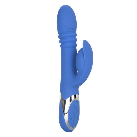 Enchanted Teaser Blue Rechargeable Rabbit Vibrator with Tapping VIBRATORS-RABBIT