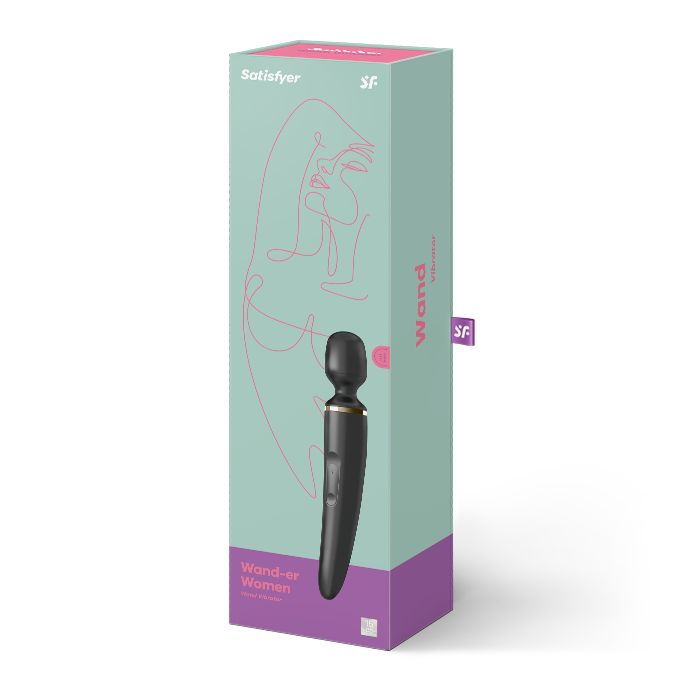 Satisfyer Wand-er Woman Full-Body Massager 10 Inch Rechargeable Vibrator > Sex Toys > Massage Wands