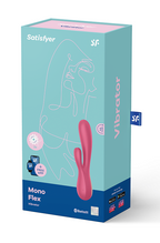 Satisfyer Mono Flex App Controlled USB Rechargeable Flexible Dual Motor Rabbit Vibrator > Vibrators > Ladies > Rabbit