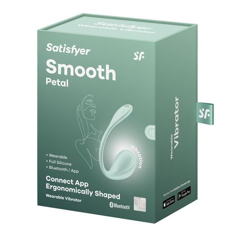 Satisfyer Smooth Petal (Mint) – Wearable G-Spot Stimulator > Sex Toys For Ladies > Panty Vibes