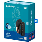 Satisfyer Little Secret – Waterproof Remote-Controlled Silicone Panty Vibrator 3.25 Inches > Sex Toys For Ladies > Panty Vibes