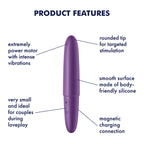 Satisfyer Ultra Power Bullet 6 Bullet Vibrator Purple