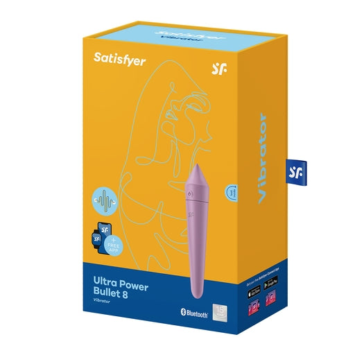 Satisfyer Ultra Power Bullet 8 Waterproof Rechargeable Silicone Vibrator > Vibrators > Mini Vibrators
