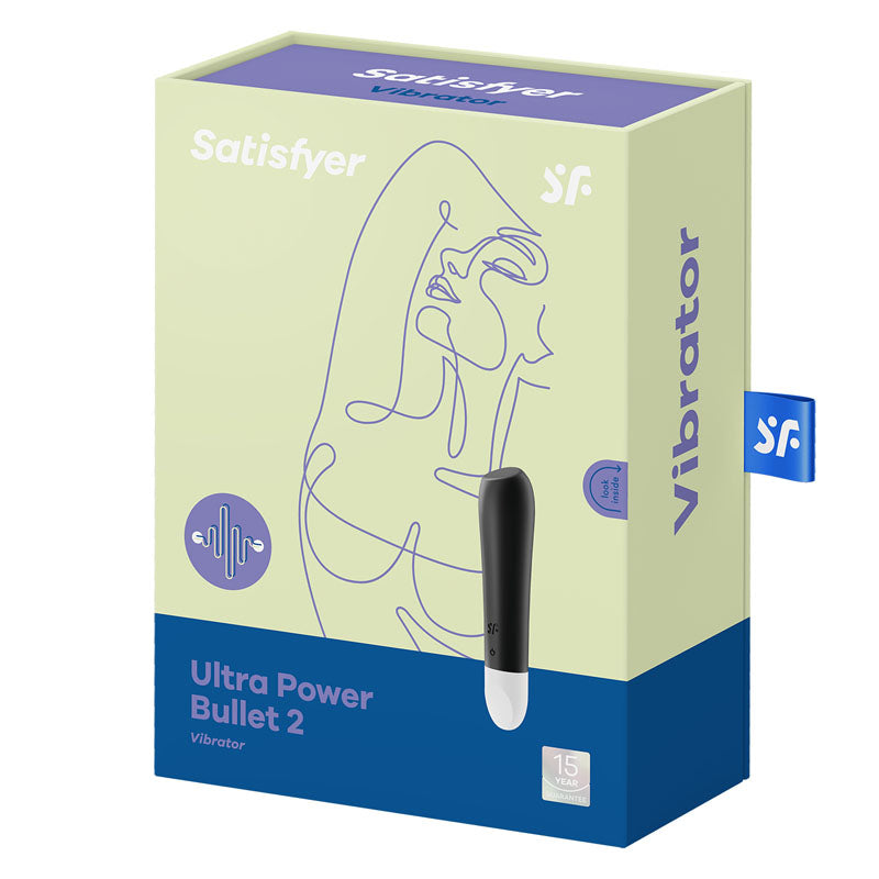 Satisfyer Ultra Power Bullet 2 – USB Rechargeable Compact Bullet Vibrator > Vibrators > Mini Vibrators