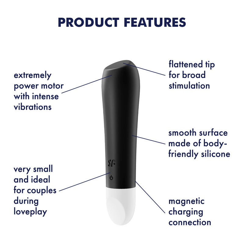 Satisfyer Ultra Power Bullet 2 – USB Rechargeable Compact Bullet Vibrator > Vibrators > Mini Vibrators