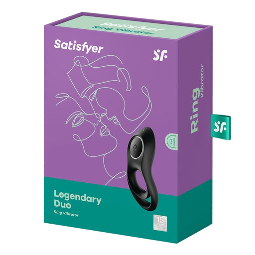 Satisfyer Legendary Duo Cockring Black > Sex Toys > Couples Toys