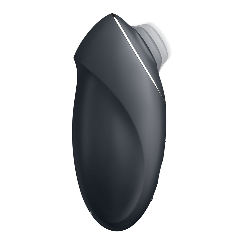 Satisfyer Tap & Climax 1 - Grey Lay-On Vibrator 8.6 Inch > Vibrators > Vibrating Pads