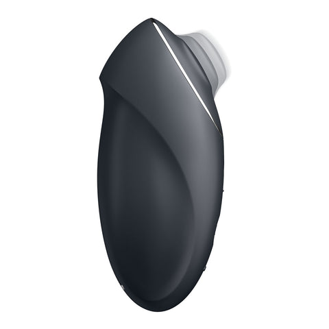 Satisfyer Tap & Climax 1 - Grey Lay-On Vibrator 8.6 Inch > Vibrators > Vibrating Pads