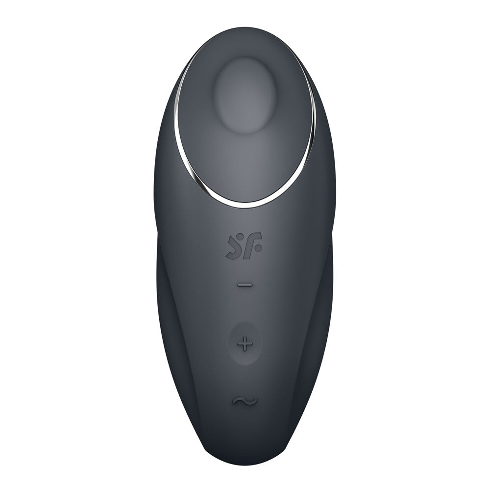 Satisfyer Tap & Climax 1 - Grey Lay-On Vibrator 8.6 Inch > Vibrators > Vibrating Pads