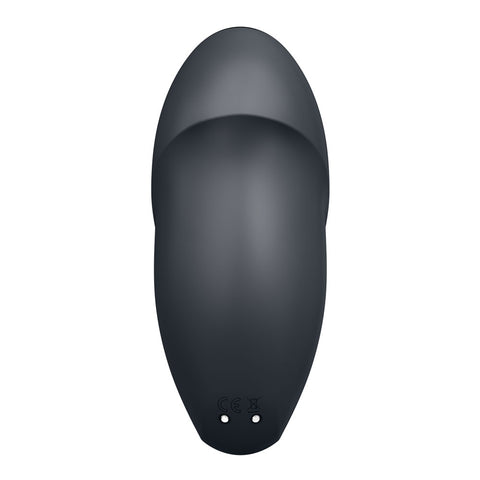 Satisfyer Tap & Climax 1 - Grey Lay-On Vibrator 8.6 Inch > Vibrators > Vibrating Pads