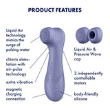 Satisfyer Pro 2 Generation 3 - Lilac Clitoral Stimulator