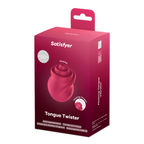 Satisfyer Tongue Twister (Red) – Tongue Vibrator Pink > Vibrators > Ladies > Clitoral Vibrators and Stimulators