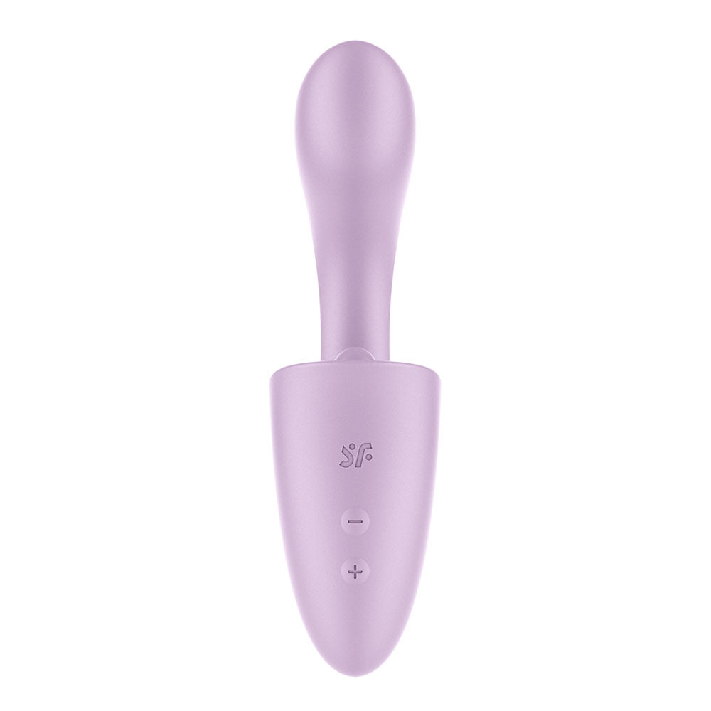 Satisfyer Tongue Expert (Violet) – USB Rechargeable 18 cm Silicone Vibrator > Sex Toys For Ladies > Clitoral Vibrators and Stimulators