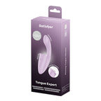 Satisfyer Tongue Expert (Violet) – USB Rechargeable 18 cm Silicone Vibrator > Sex Toys For Ladies > Clitoral Vibrators and Stimulators