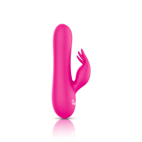 Freyja Mini Triple Ticklers Rabbit Vibe - Hot Pink VIBRATORS-RABBIT