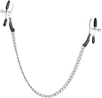 Fetish Fantasy Alligator Nipple Clamps with Metal Chain Adjustable Nipple Clamps > Sex Toys > Nipple Clamps
