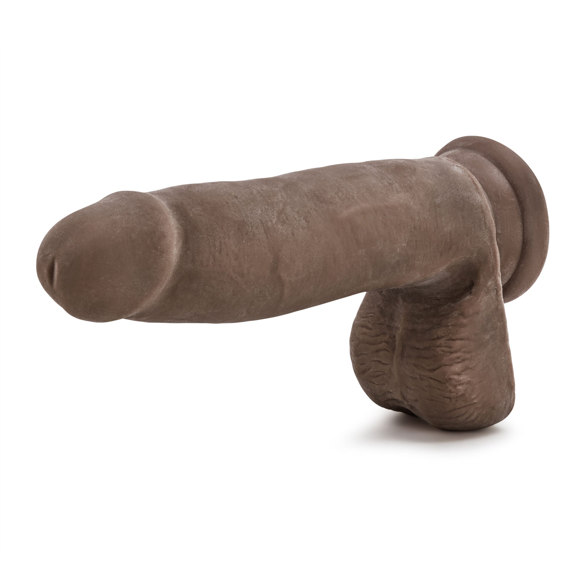 Au Naturel 7 Inch Sensa Feel (Chocolate) – Flexible Dildo Dongs Realistic