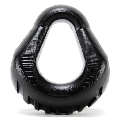 Hung Padded Cockring Oxballs - Black Black COCK RINGS Sling
