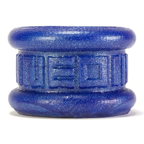 Neo 1.25 Inch Short Ball Stretcher Squishy Silicone - Blue Balls Blue Ball Stretcher