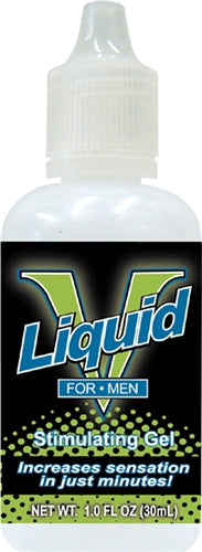 Liquid V for Men Stimulating Gel 1 Oz Bottle for Intimacy Default Title ENHANCERS