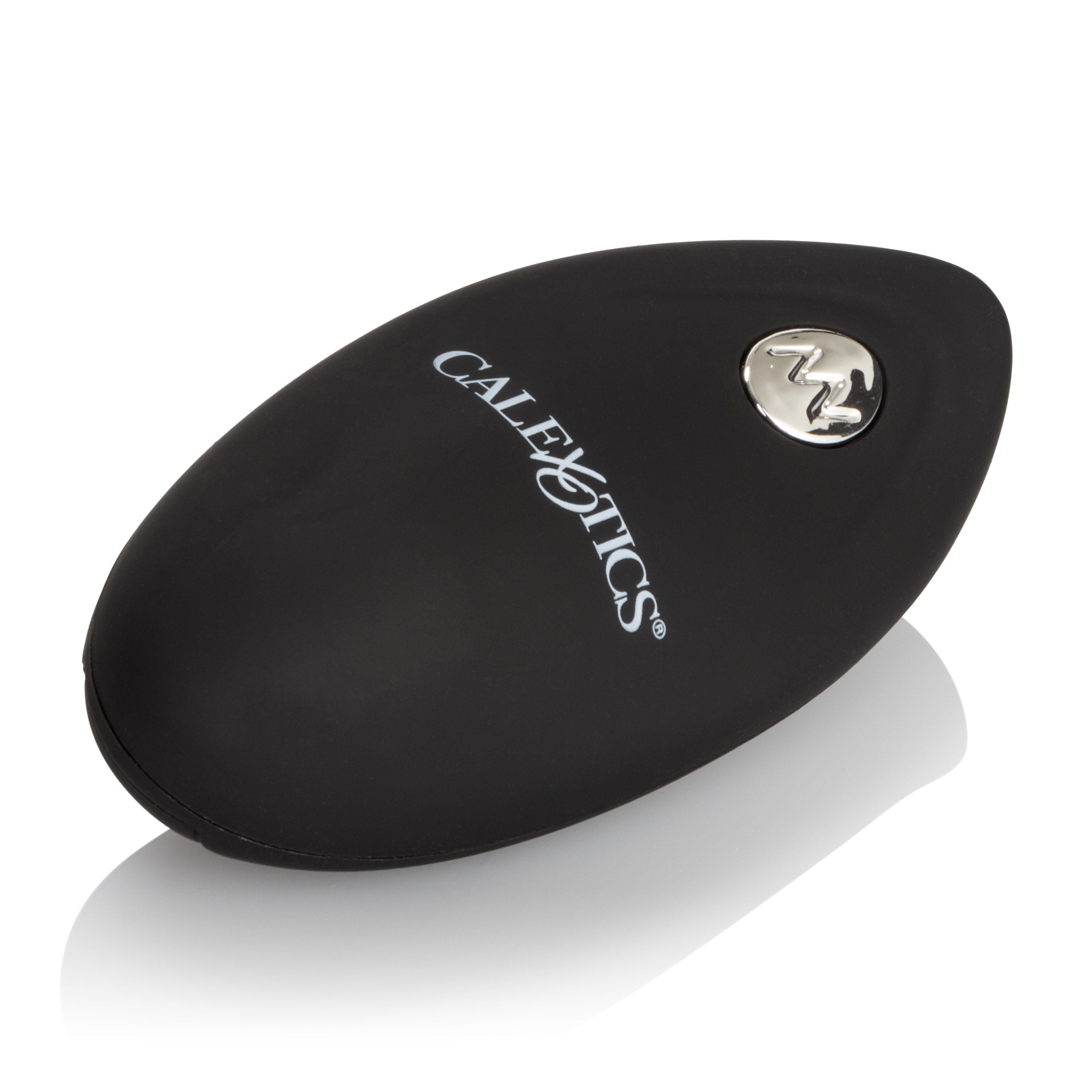 Silicone Remote Ridged G Vibrator with 12 Intense Functions Black BULLETS