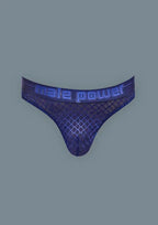 Diamond Mesh T-Back Thong – Men's Breathable Underwear > Clothes > Mens Thongs