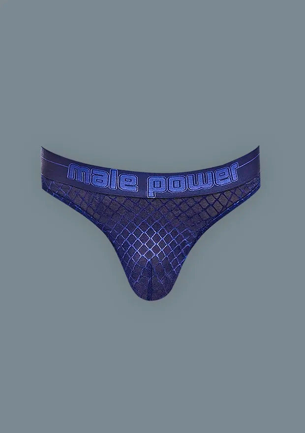 Diamond Mesh T-Back Thong – Men's Breathable Underwear > Clothes > Mens Thongs
