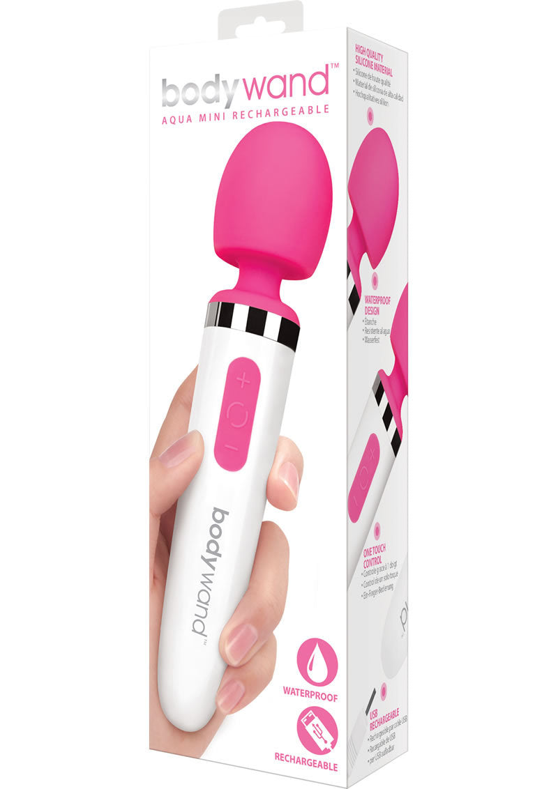 Bodywand Aqua Mini Silicone Waterproof Massager Pink > Sex Toys > Mini Massagers