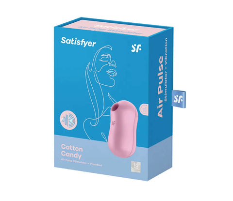 Satisfyer Cotton Candy – Air Pulse Stimulator Plus Vibrator