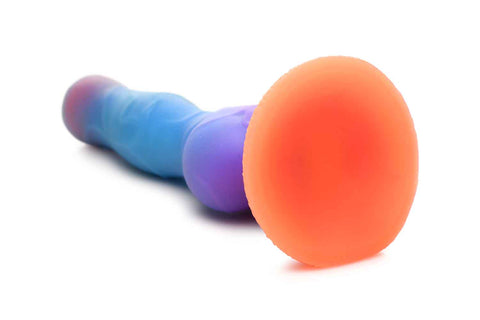 Creature Cocks Glow-in-the-Dark Silicone Alien Dildo with Suction Base DONGS