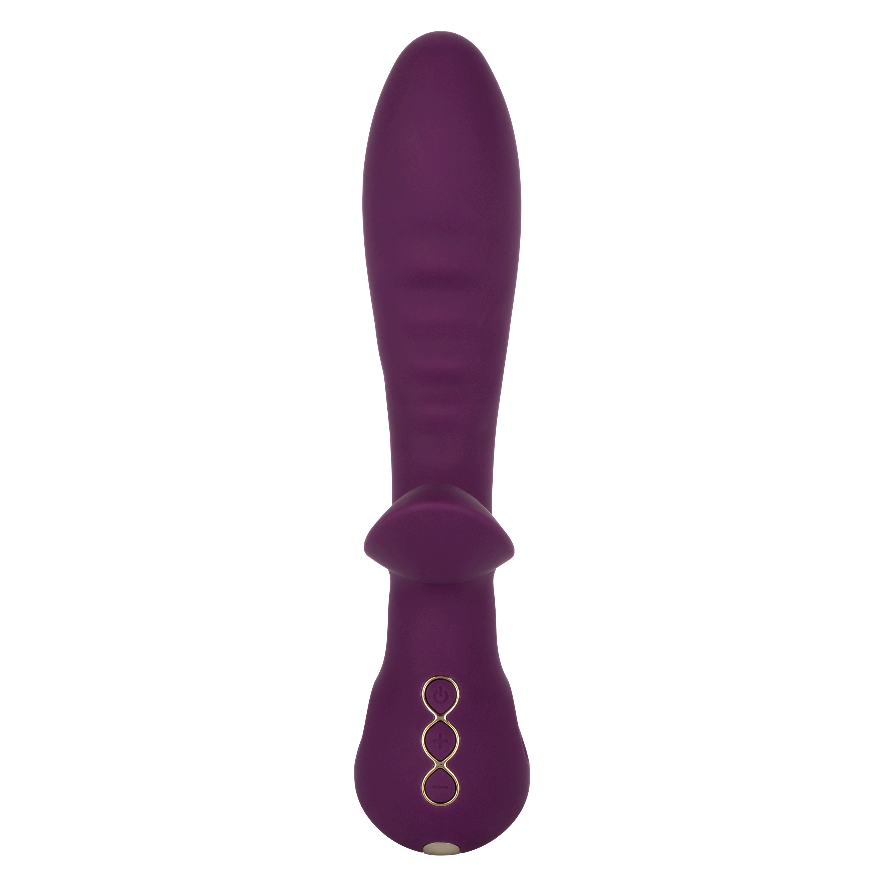 Obsession Lover Turbo-Charged Dual Vibrator in Purple with 10 Vibration Functions and Waterproof Silicone Design Vibrators