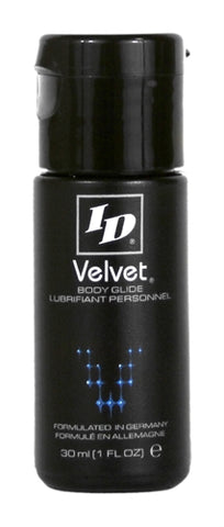 ID Velvet Silicone-Based Lubricant 1oz – Travel-Ready Silicone Lubricant > Lube > Silicone