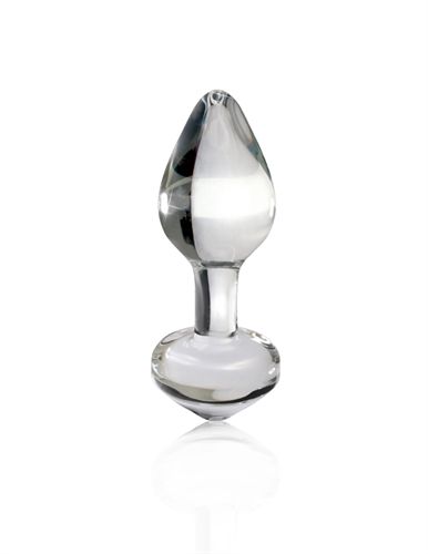 Icicles No 44 (Clear) – Luxury Glass Butt Plug Clear GLASS TOYS