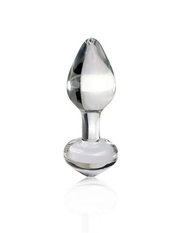 Icicles No 44 (Clear) – Luxury Glass Butt Plug Clear GLASS TOYS