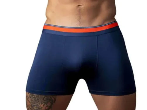 Soo Cumfy Boxer Brief – Men's Modal Moisture-Wicking Underwear Small Blue Small > Clothes > Mens Briefs