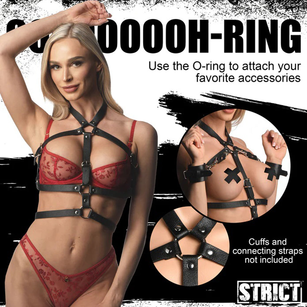 Female Body Harness Black Small Medium Womens Harnesses