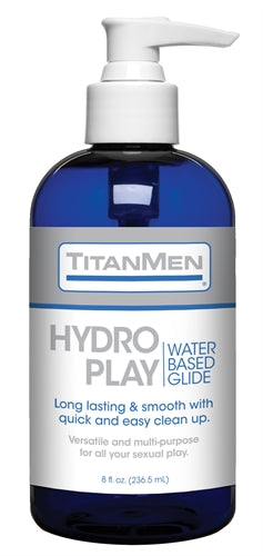 TitanMen Hydro Play Water Based Lubricant 240ml Pump Bottle > Lube > Water Based